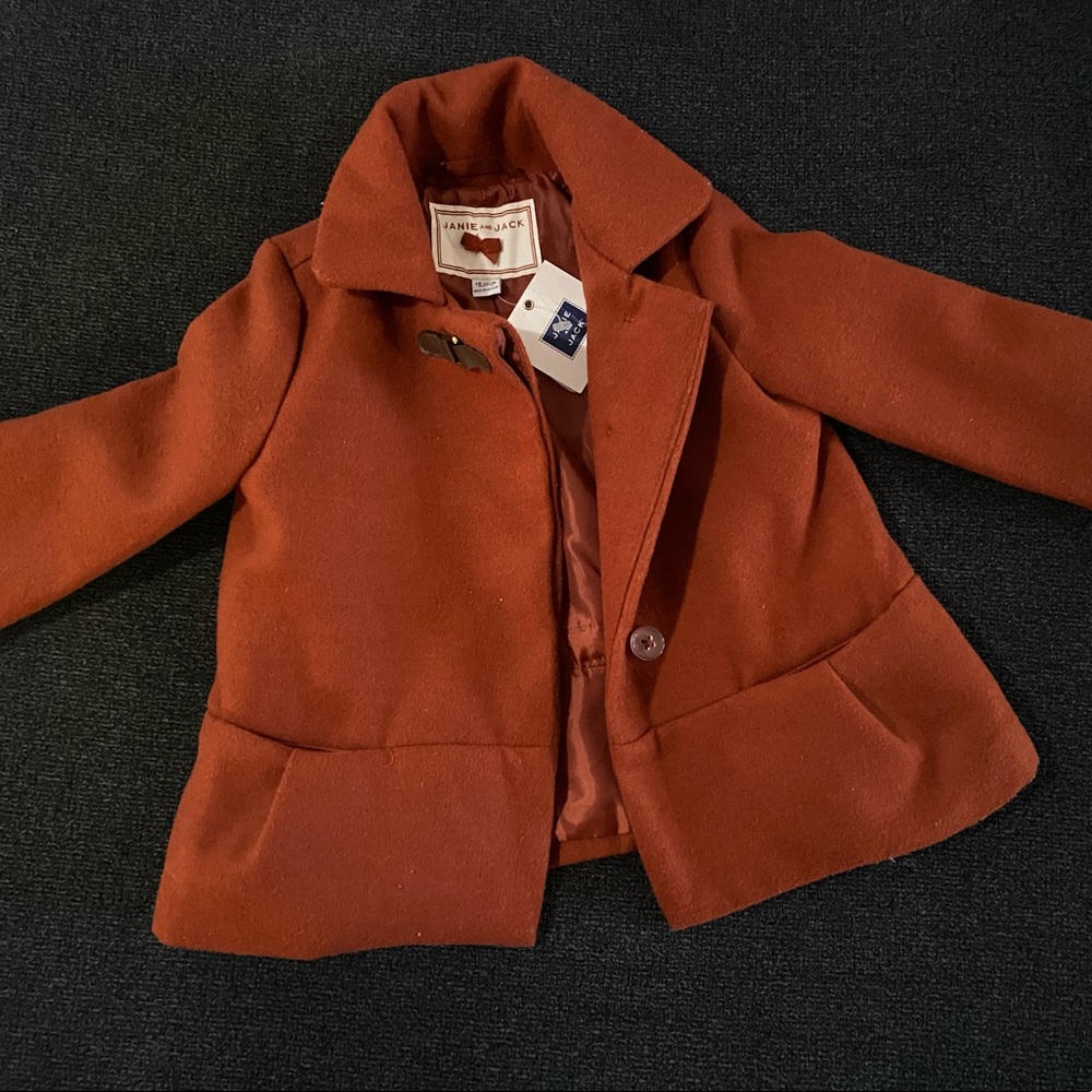 Janie and Jack toddler girl jacket